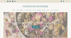 Desktop Screenshot of oakwoodsoaperie.co.uk